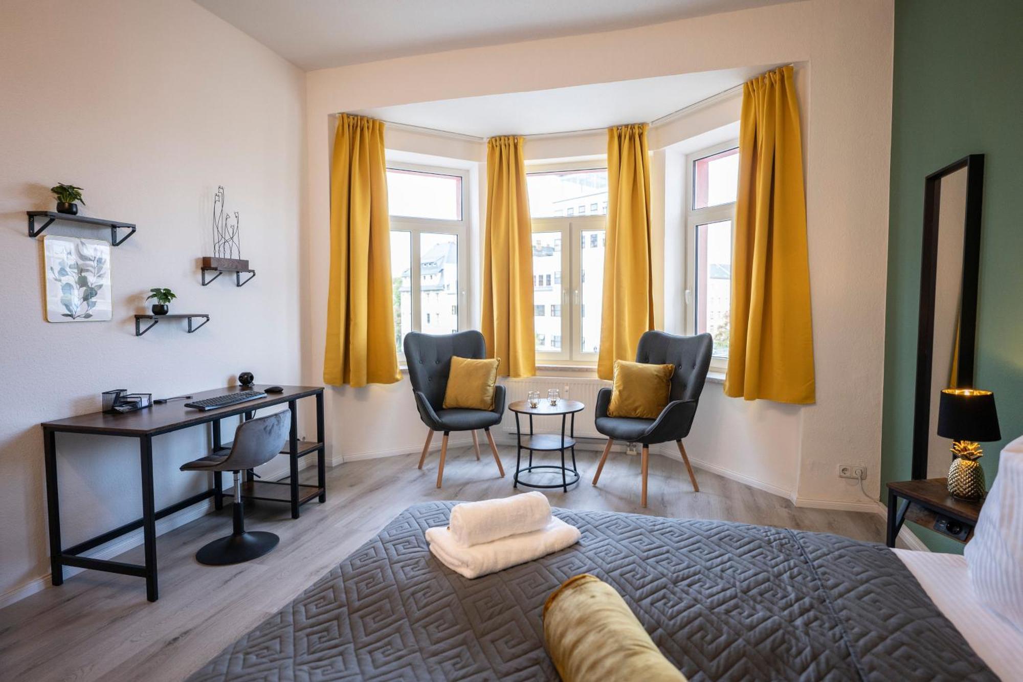 Loh9 - Das Apartment Im Citycenter - Parkplatz - Wlan - Aufzug Chemnitz Dış mekan fotoğraf